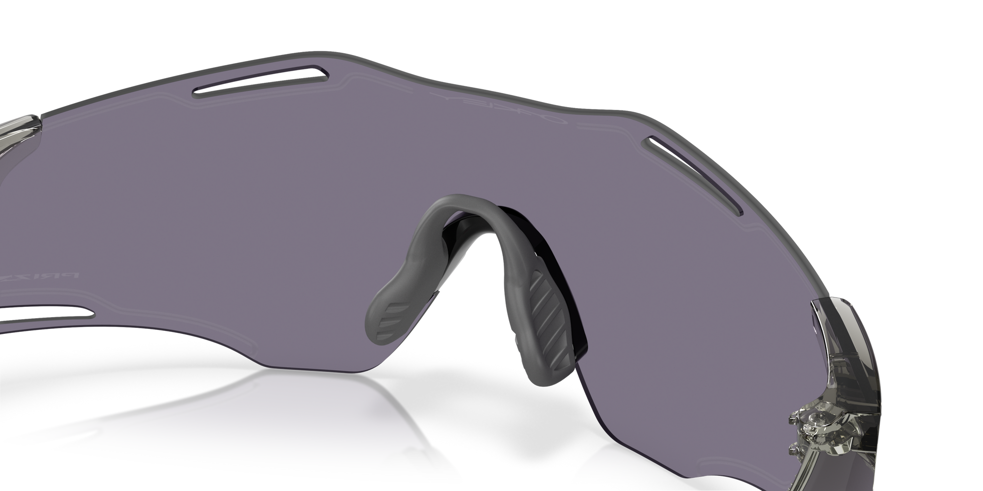 Oakley Okulary przeciwsłoneczne CYBR ZERO Polished Carbon / Prizm Grey OO9512D-05