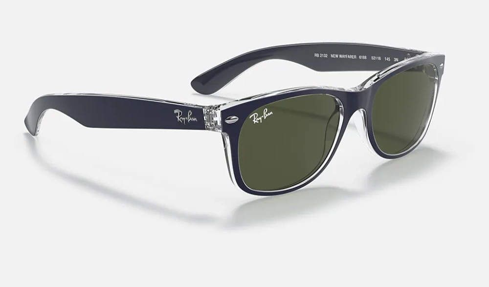 Ray-Ban Okulary przeciwsłoneczne NEW WAYFARER RB2132 - 6188