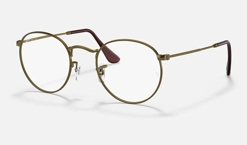Ray-Ban Okulary korekcyjne Round Metal RB3447V-3117