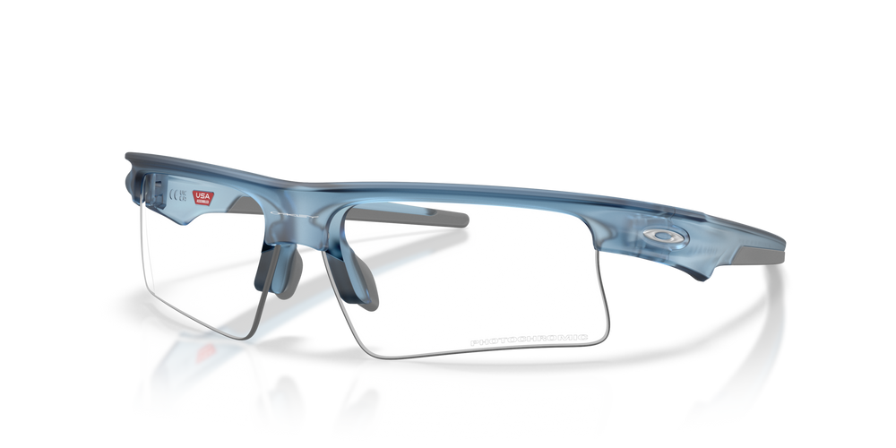 Oakley Okulary przeciwsłoneczne BISPHAERA SPEED Matte Trans Stonewash / Clear To Black Iridium Photochromic OO9534-07