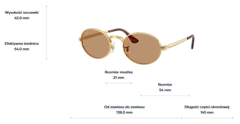 Ray-Ban Okulary przeciwsłoneczne RB3931-001/53