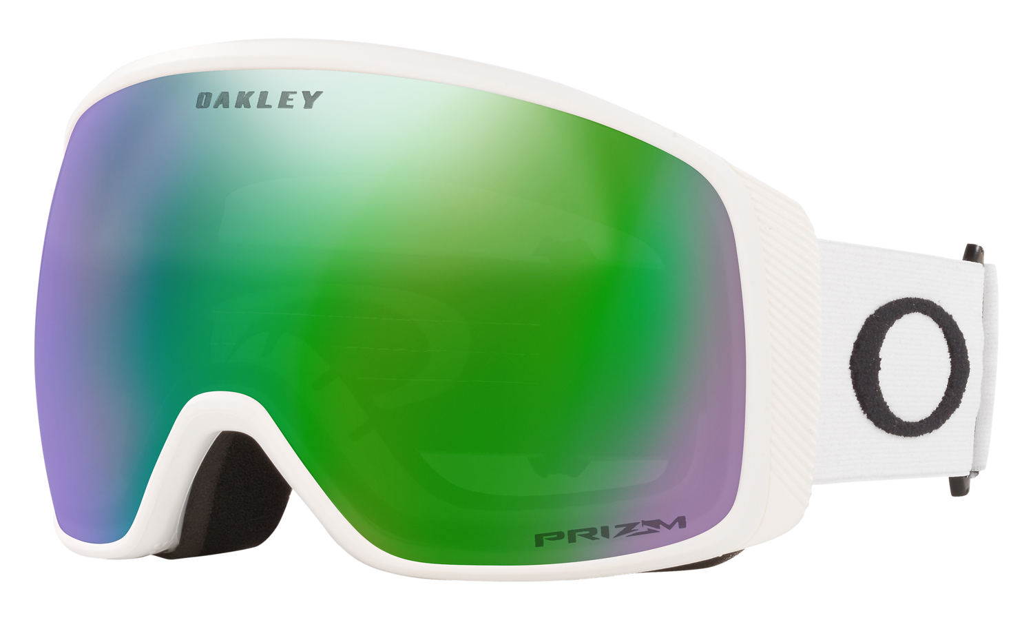 OAKLEY Gogle zimowe FLIGHT TRACKER XL Matte White/Prizm Snow Jade Iridium OO7104-13