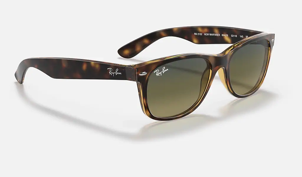 Ray-Ban Okulary przeciwsłoneczne z polaryzacją NEW WAYFARER RB2132 - 894/76