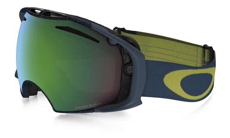 OAKLEY Goggle AIRBRAKE Military Recon Green/Prizm Jade Iridium & Prizm Sapphire Iridium OO7037-56