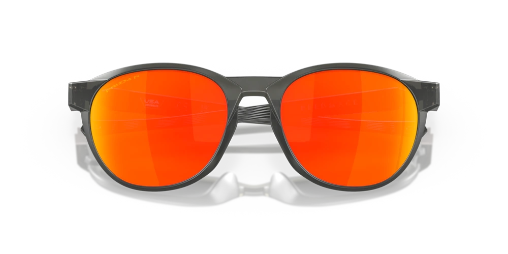 Oakley Sunglasses REEDMACE Matte Grey Smoke, Prizm Ruby Polarized OO9126-04