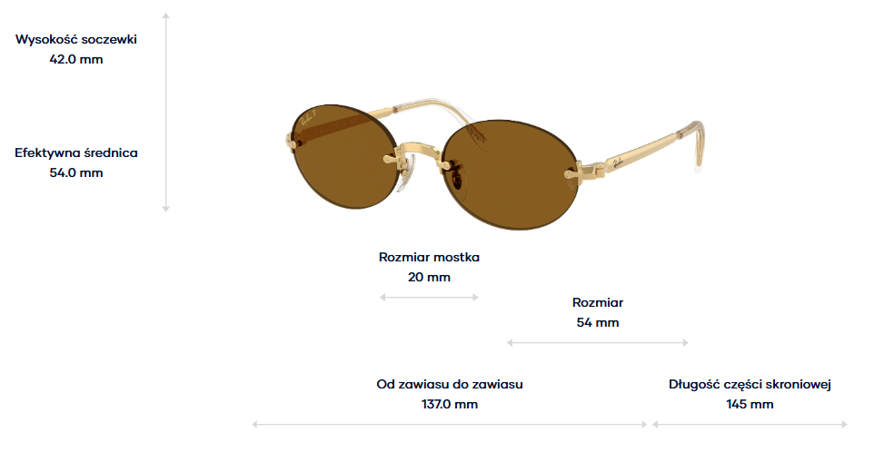 Ray-Ban x A$AP Rocky Okulary przeciwsłoneczne RB3929-001/83