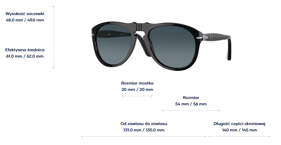 Persol Okulary przeciwsłoneczne PO0649NE-95/S3