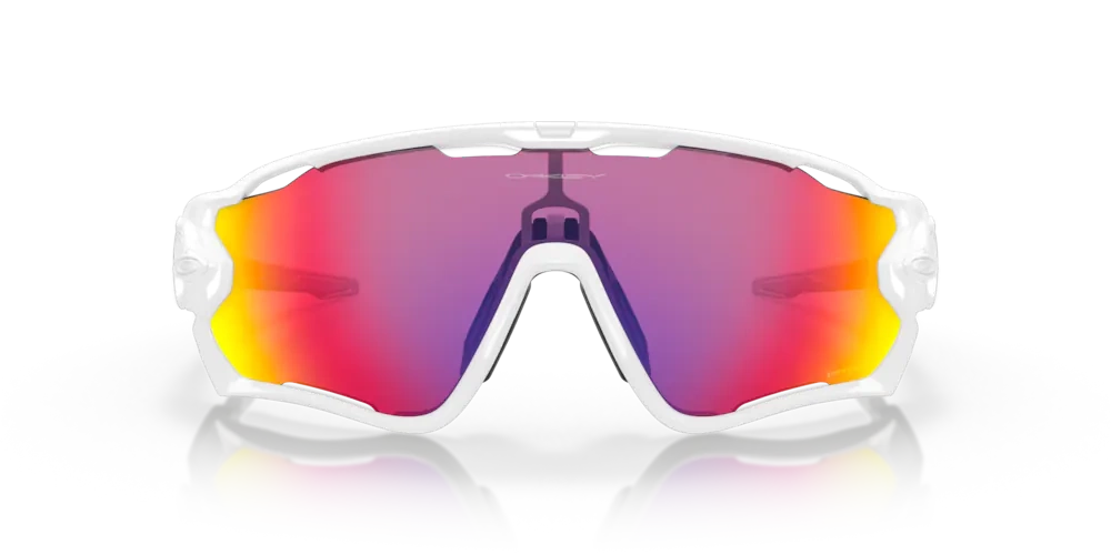Oakley Okulary przeciwsłoneczne JAWBREAKER Polished White/Prizm Road OO9290-55