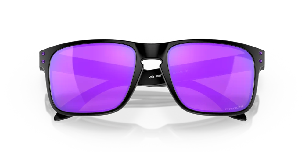 Oakley Okulary przeciwsłoneczne HOLBROOK Matte Black/Prizm Violet OO9102-K6