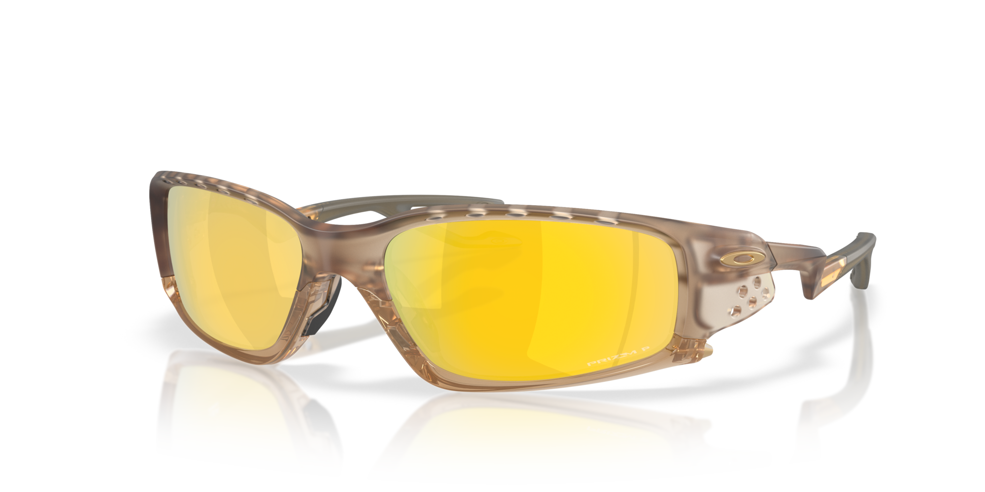 Oakley Okulary przeciwsłoneczne PLANTARIS SQ Matte Sepia / Prizm 24k Polarized OO9529-07