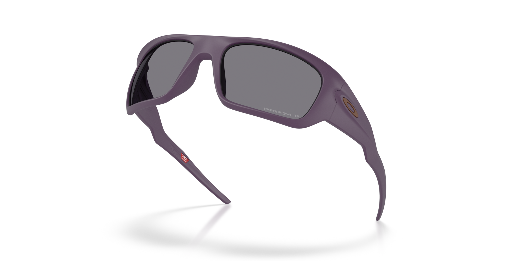 Oakley Sunglasses MASSETER Obscura Collection Matte Aubergine/Prizm Grey Polarized OO9486-19