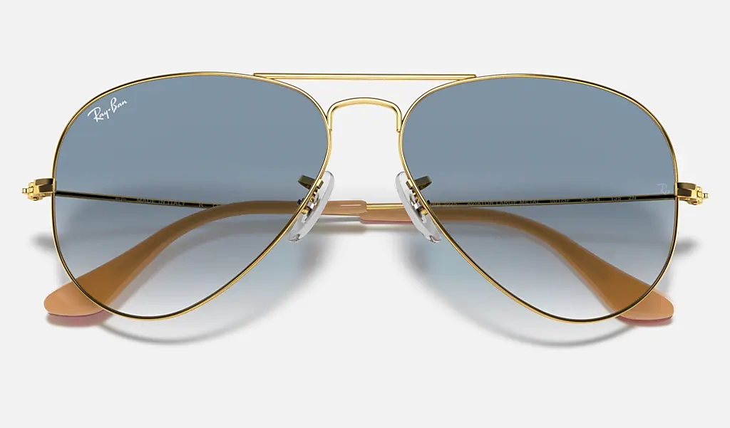 Ray-Ban Okulary przeciwsłoneczne AVIATOR LARGE METAL RB3025 - 001/3F