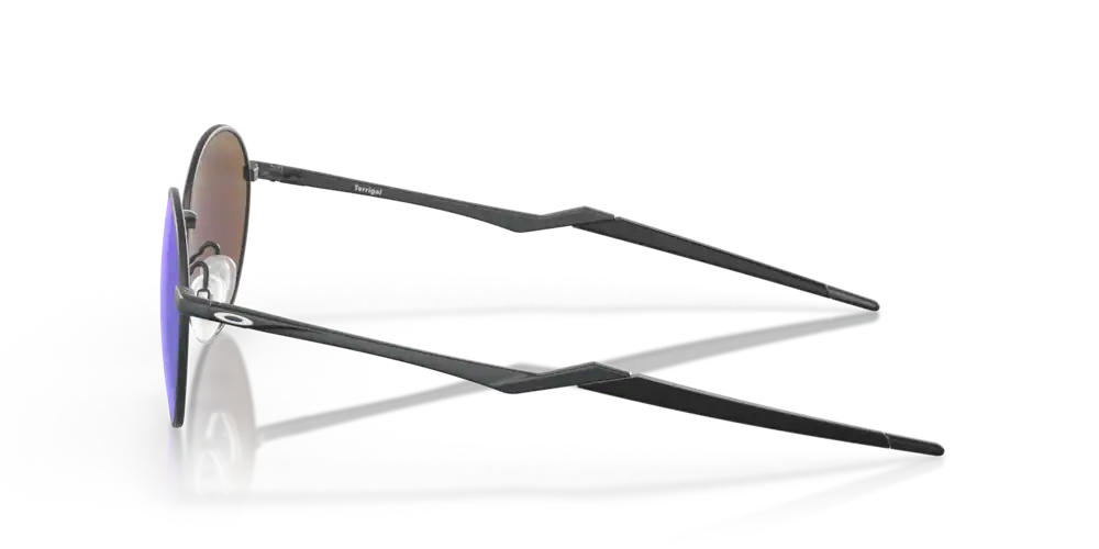 Oakley Sunglasses TERRIGAL Satin Light Steel, Prizm Sapphire Polarized OO4146-05