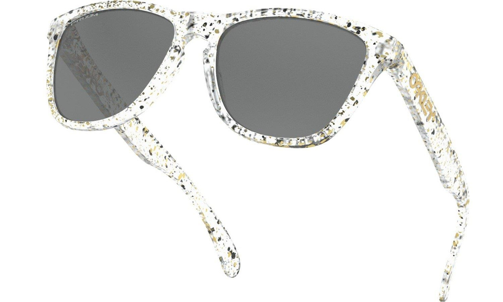 Oakley Sunglasses FROGSKINS Splatter Clear/Prizm Black OO9013-G6