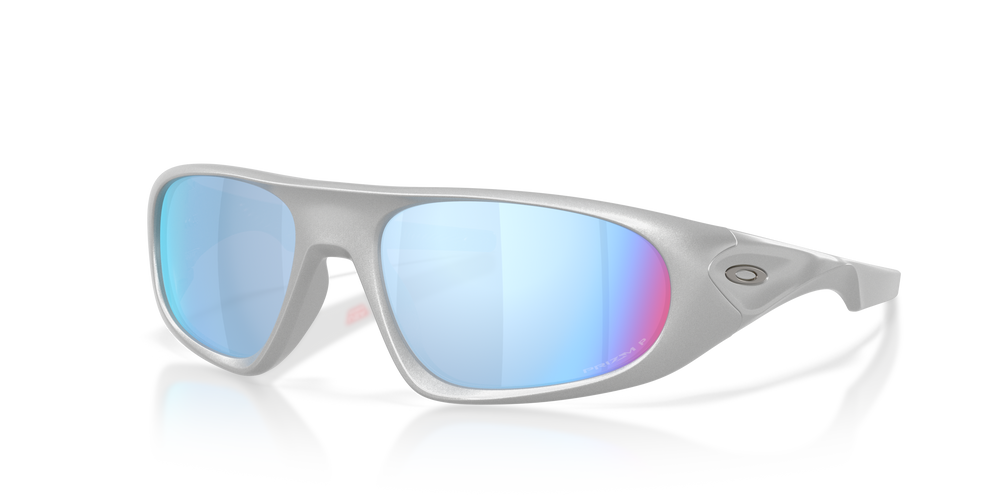 Oakley Okulary przeciwsłoneczne NEOFORMA X-Silver / Prizm Deep Water Polarized OO9528-07