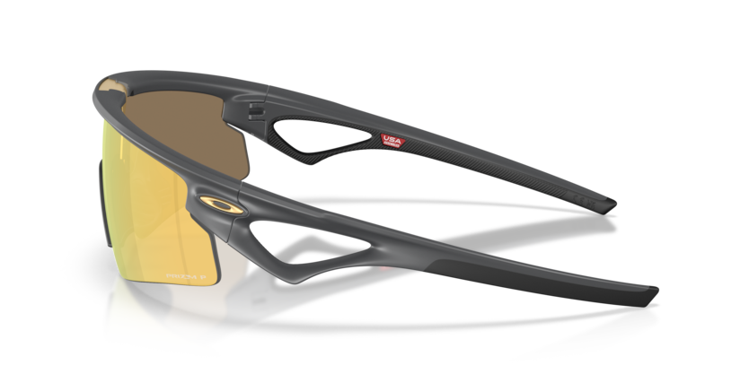 Oakley Okulary przeciwsłoneczne SPHAERA STRIKE Matte Carbon / Prizm 24k Polarized OO9531-03