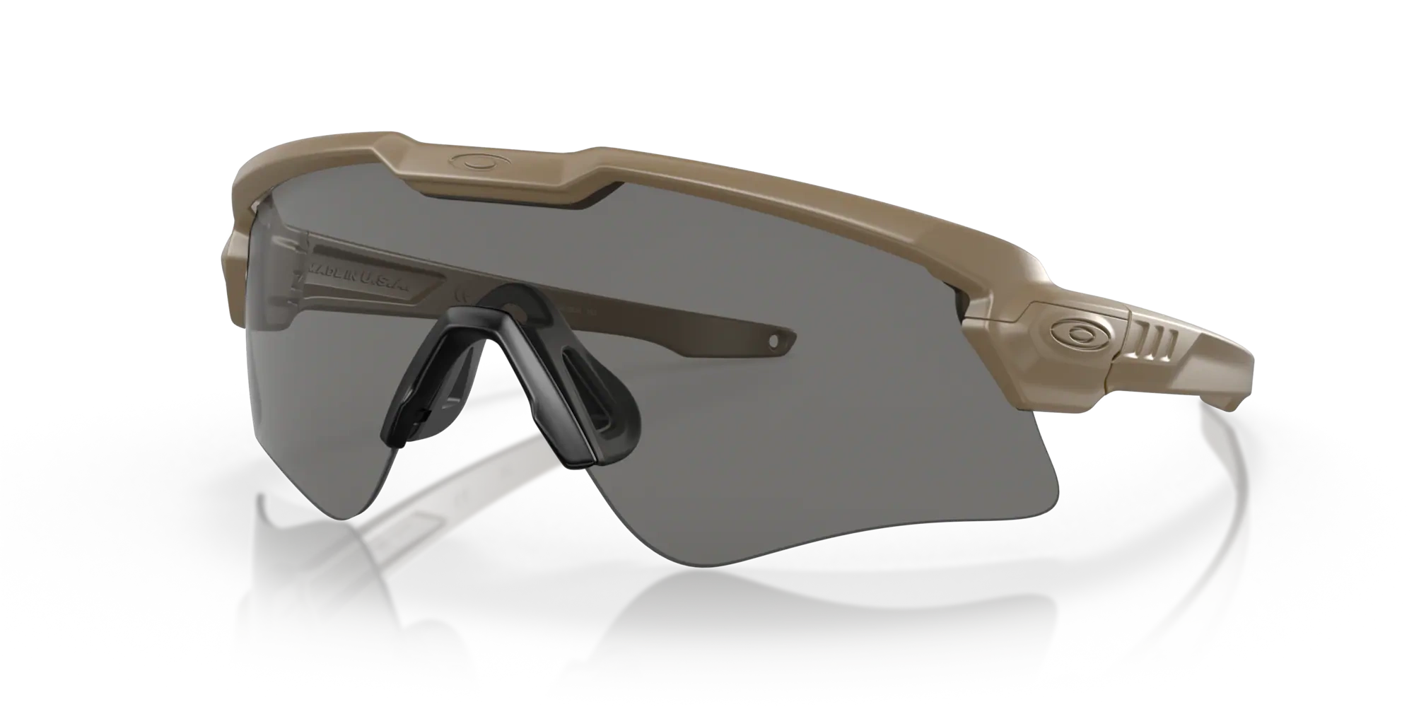 Oakley Okulary Balistyczne SI Ballistic M Frame Alpha Terrain Tan - Grey - OO9296-06
