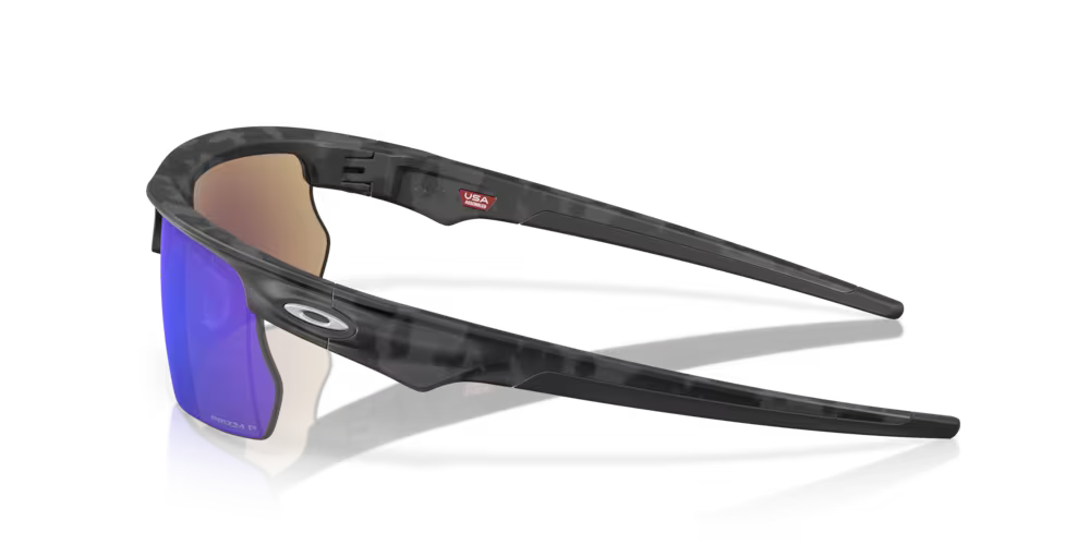 Oakley Okulary przeciwsłoneczne BISPHAERA Matte Grey Camo / Prizm Sapphire Polarized OO9400-05