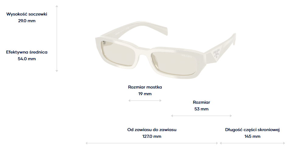 Prada Okulary przeciwsłoneczne PRB06S-26A40I