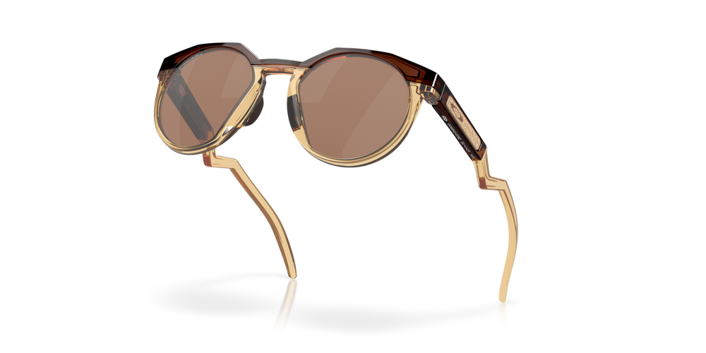 Oakley Sunglasses Kylian Mbappé Signature Series HSTN Dark Amber Light Curry/Prizm Tungsten OO9242-07