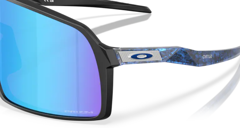 Oakley Okulary przeciwsłoneczne SUTRO Matte Black / Prizm Saphire OO9406-C0