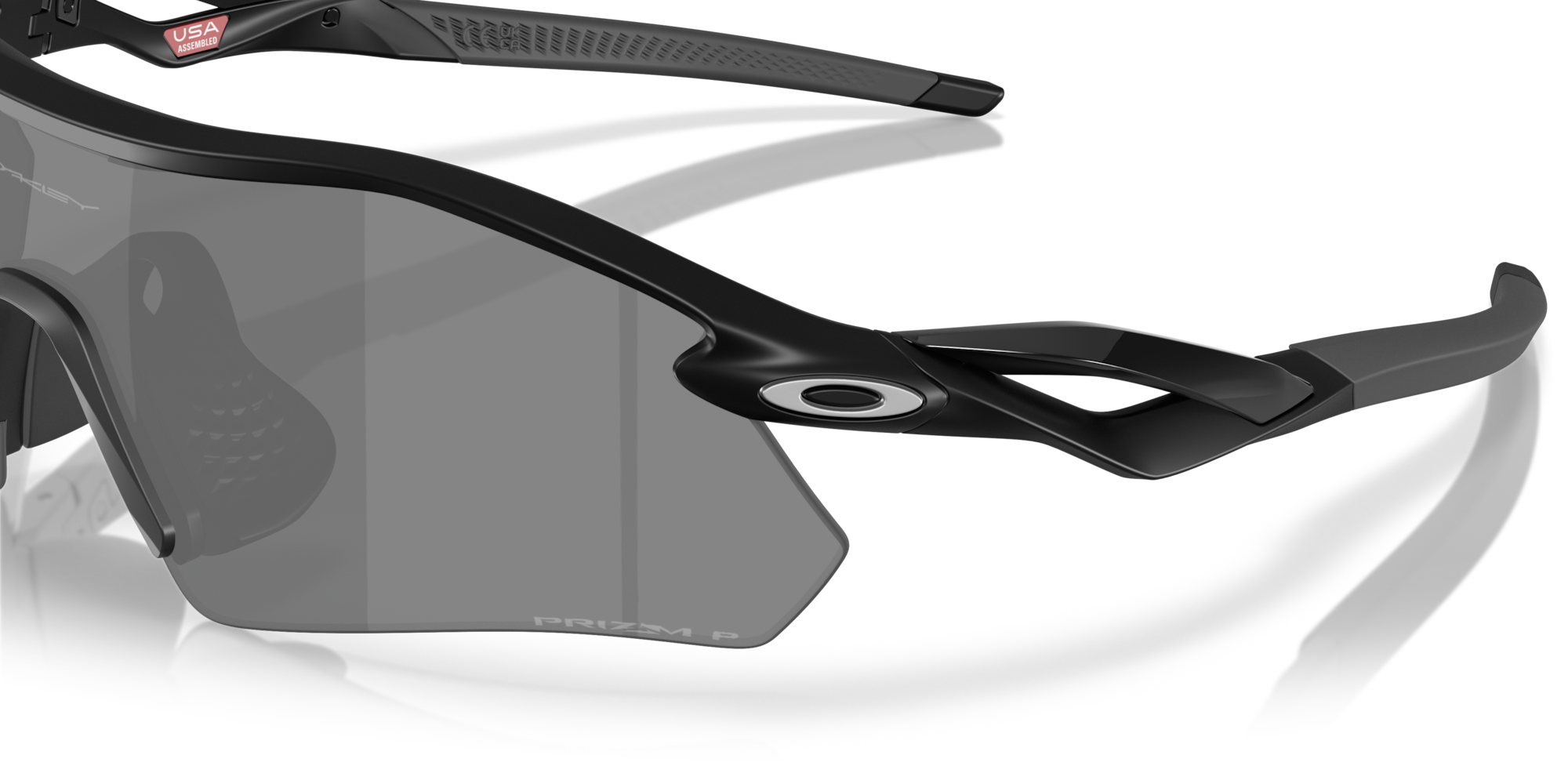 Oakley Okulary przeciwsłoneczne RADAR PLATE Matte black / Prizm black polarized OO9495D-01