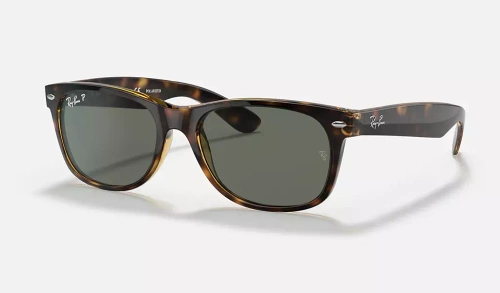 Ray-Ban Okulary przeciwsłoneczne z polaryzacją NEW WAYFARER RB2132 - 902/58