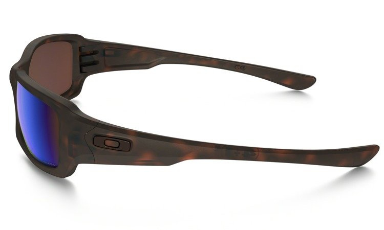 Oakley Sunglasses FIVES SQUARED Matte Tortoise/Prizm Deep H2O Polarized OO9238-17