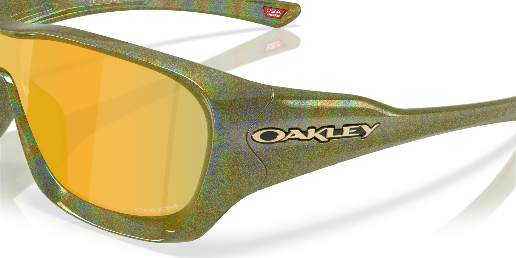 Oakley Okulary przeciwsłoneczne De La Salle Fern Spacedust / Prizm 24k OO9493-05