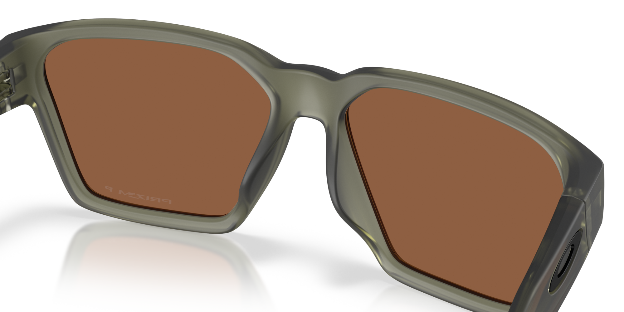 Oakley Okulary przeciwsłoneczne Briza Matte Olive Ink / Prizm Tungsten Polarized OO9497-05