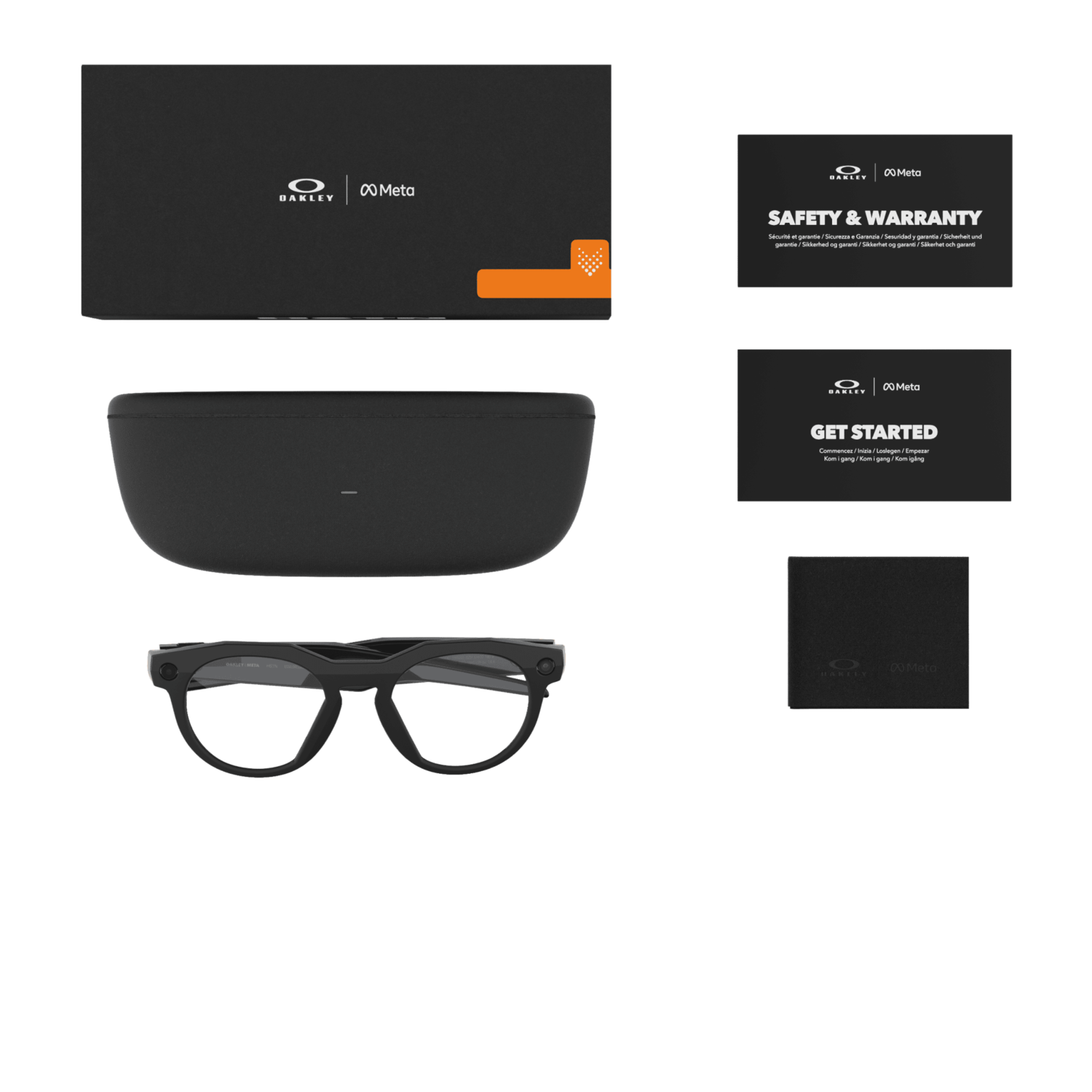 Oakley Meta AI glasses HSTN OW8002-07
