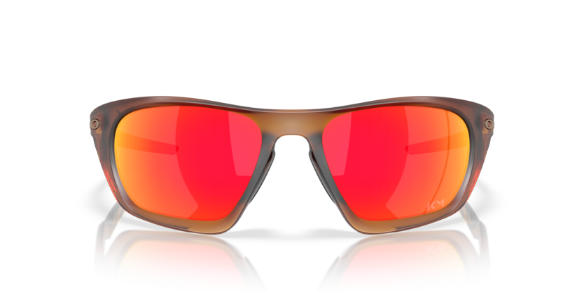 Oakley Okulary przeciwsłoneczne LATERALIS Kylian Mbappé Signature Matte Dark Amber / Prizm Ruby OO9431-16