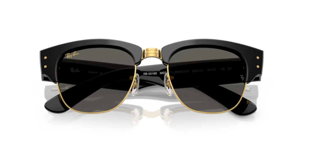 Ray-Ban x A$AP Rocky Okulary przeciwsłoneczne MEGA CLUBMASTER RB0316S-6826J5