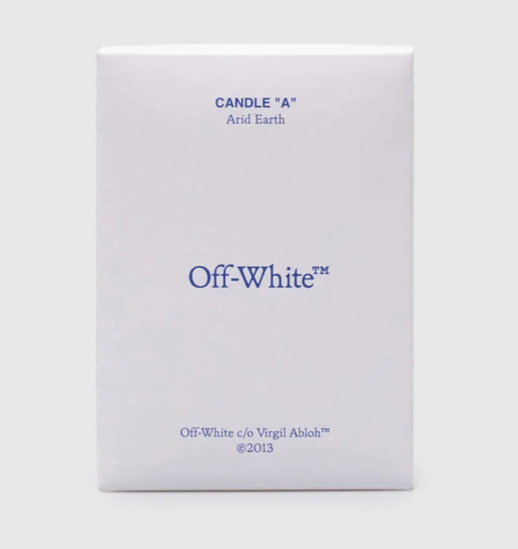 Scented candle Off-White™ BEAUTY  CANDLE "A" ARID EARTH (200 gr)