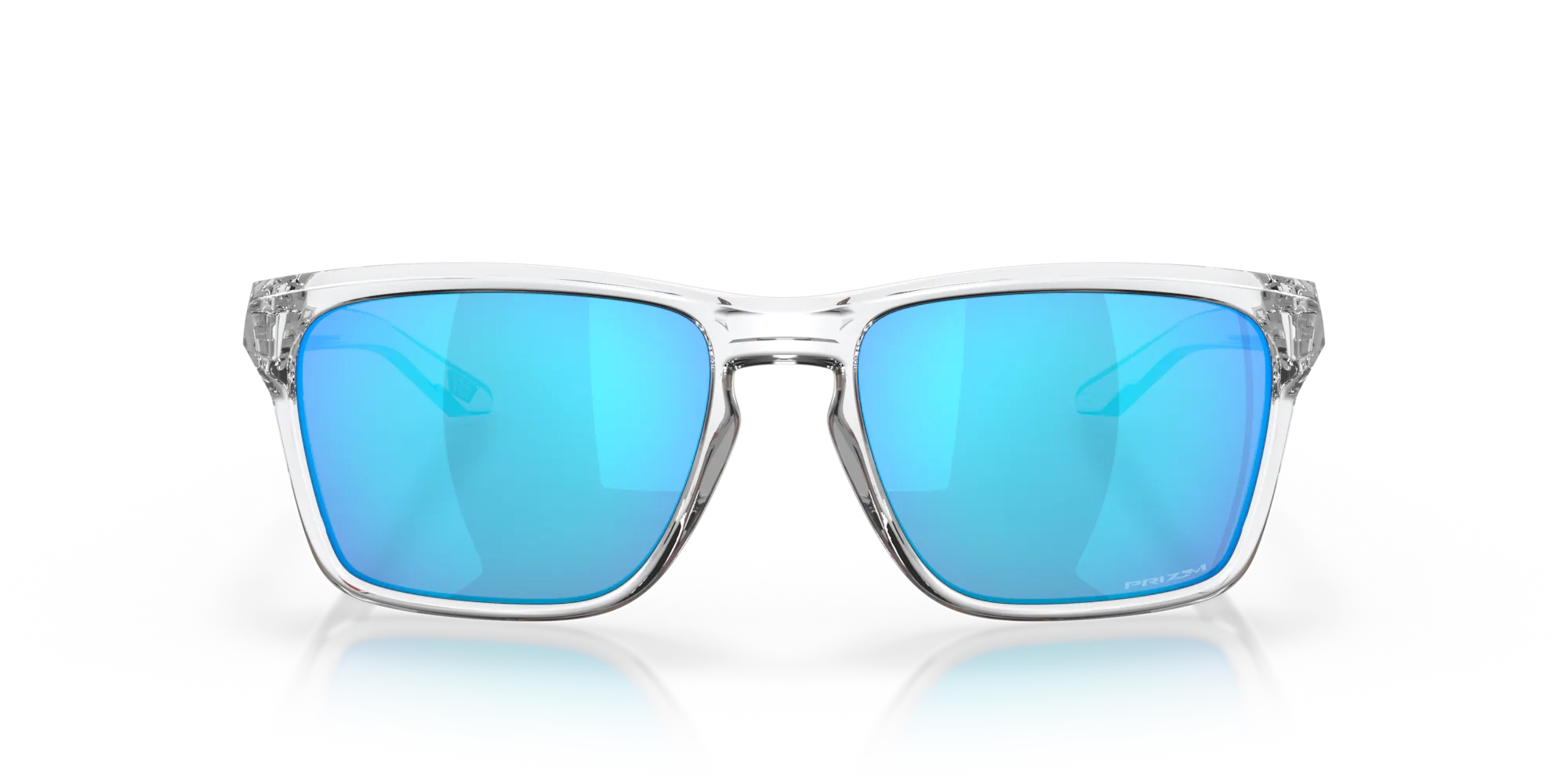 Oakley Sunglasses Sylas Polished Clear, Prizm Sapphire OO9448-04