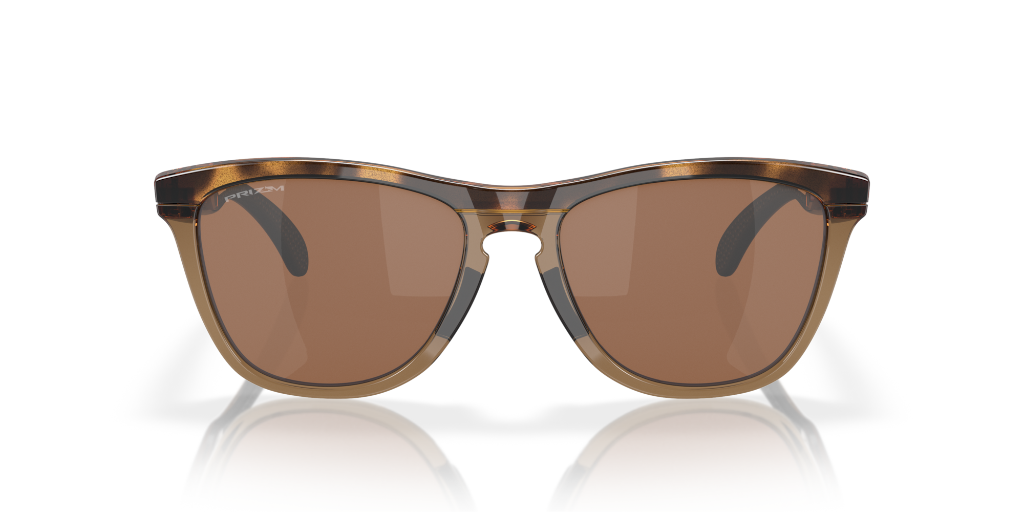 Oakley Okulary przeciwsłoneczne FROGSKINS RANGE Brown Tortoise/Brown Smoke/Prizm Tungsten Polarized OO9284-07