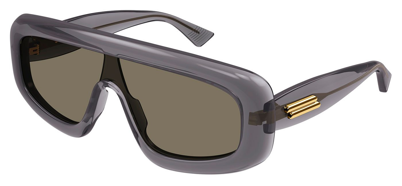 NEW BOTTEGA VENETA SUNGLASSES GREY UNISEX EYEWEAR BOTTEGA VENETA BV1281S 003 Bottega Veneta Eyewear Bottega Veneta BV1281S Sunglasses in  main image 2