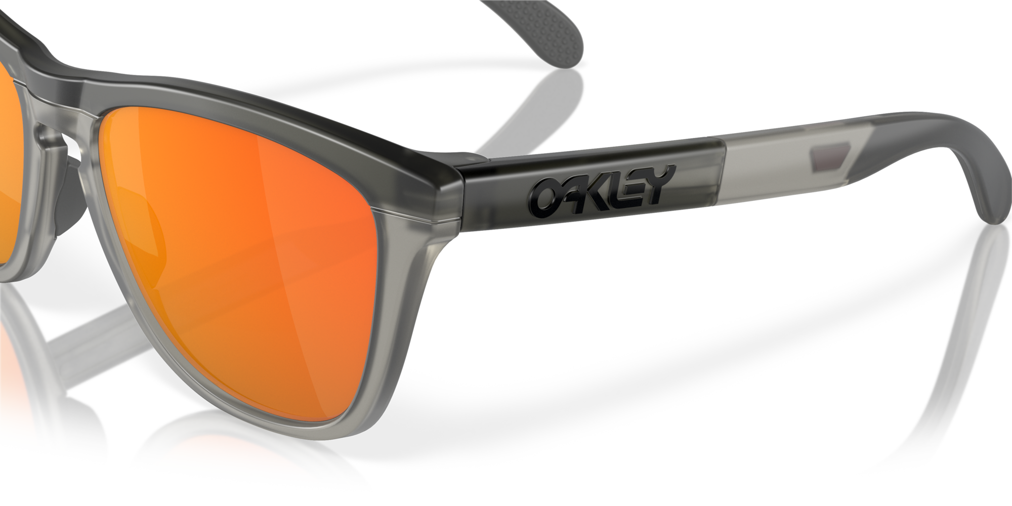 Oakley Sunglasses FROGSKINS RANGE Matte Grey Smoke/Grey Ink/Prizm Ruby OO9284-01