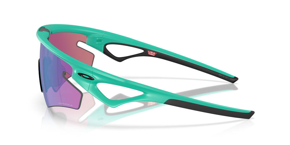Oakley Okulary przeciwsłoneczne SPHAERA SLASH Matte Celeste / Prizm Road Jade OO9499-14