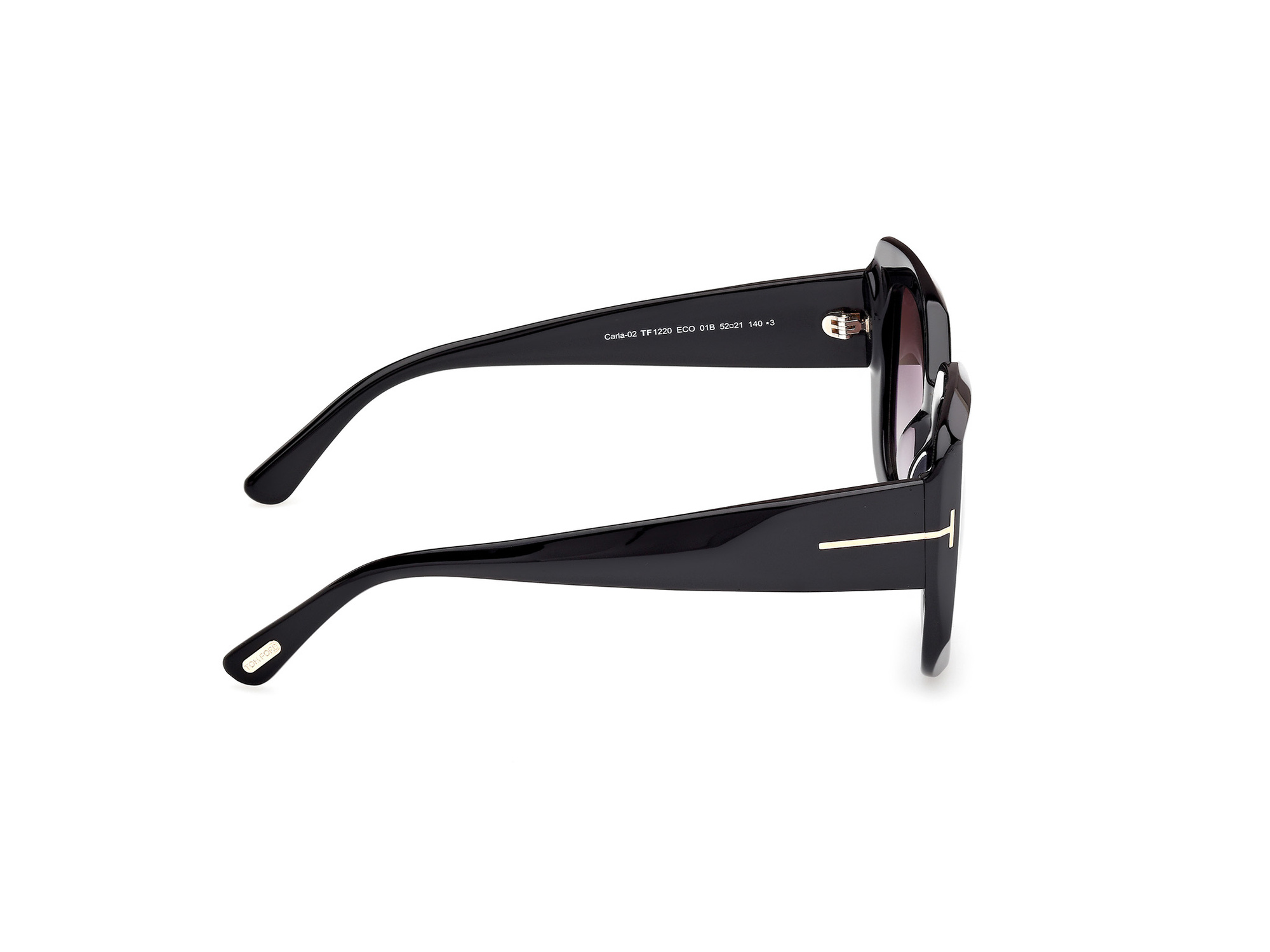 Tom Ford Okulary przeciwsłoneczne CARLA-02 FT1220-01B