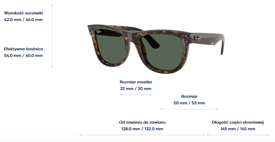 Ray-Ban Sunglasses WAYFARER REVERSE RBR0502S-6790VR