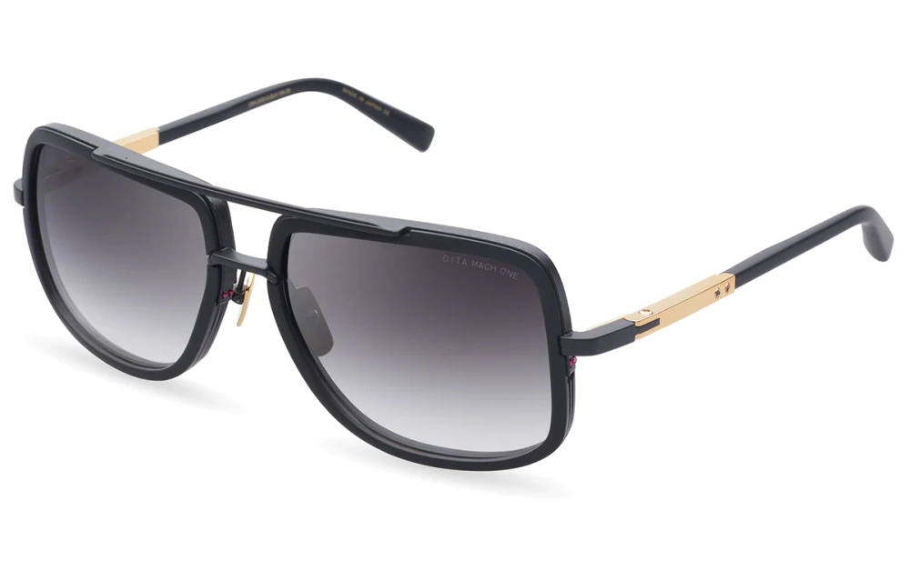 Dita Okulary przeciwsłoneczne MACH-ONE DRX-2030-G-BLK-18K-59