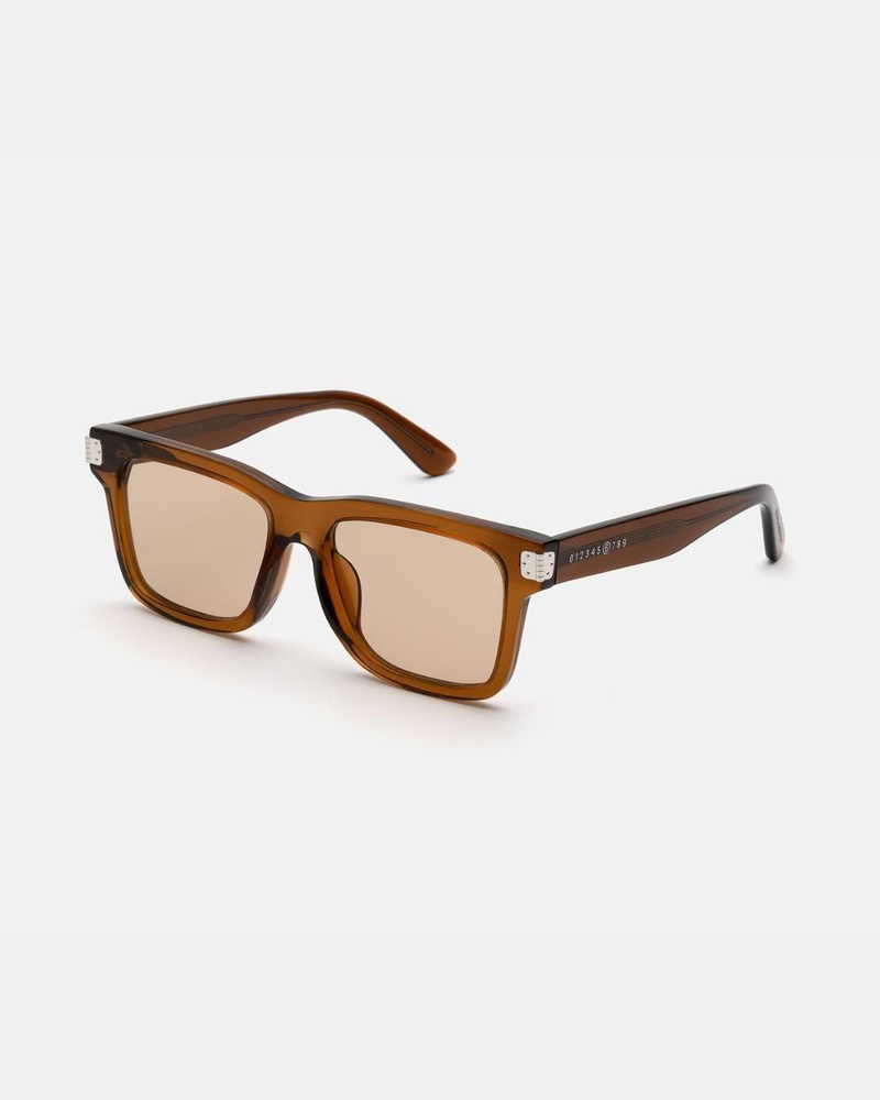 MM6 Maison Margiela Okulary przeciwsłoneczne 15-ETV Brown