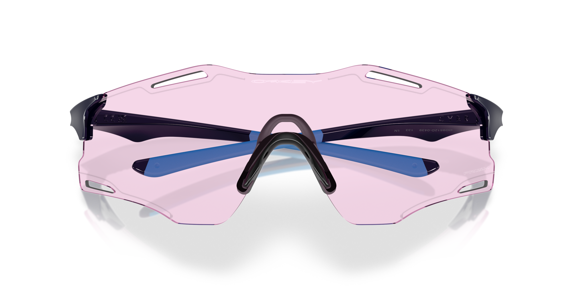 Oakley Okulary przeciwsłoneczne CYBR ZERO Polished Navy / Prizm Low Light OO9512D-04