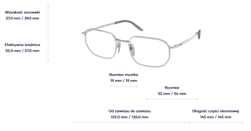 Prada Optical frame PR D51V-1BC1O1
