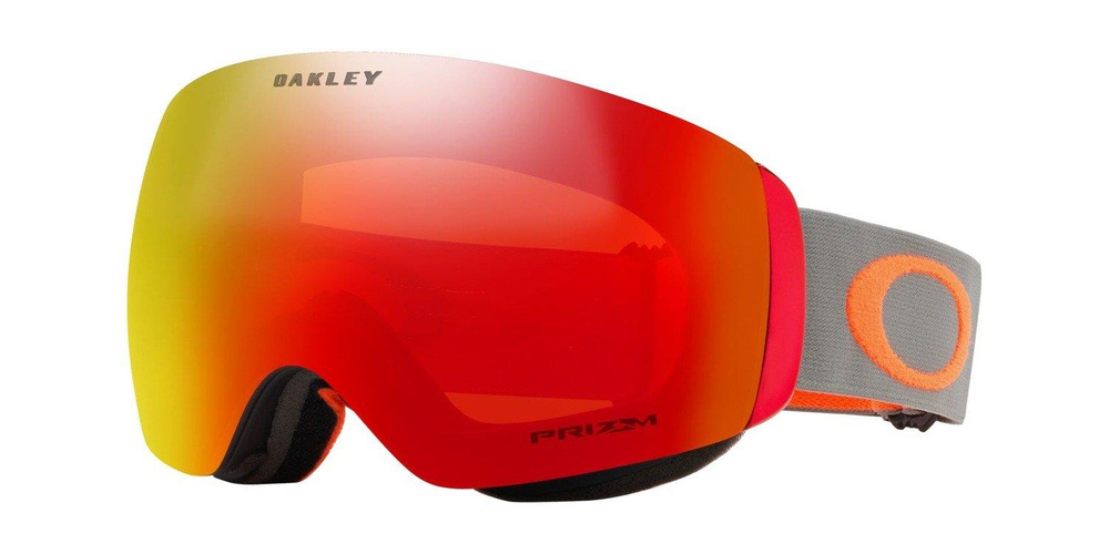 Oakley Gogle FLIGHT DECK M Dark Brush Orange / Prizm Snow Torch Iridium OO7064-76