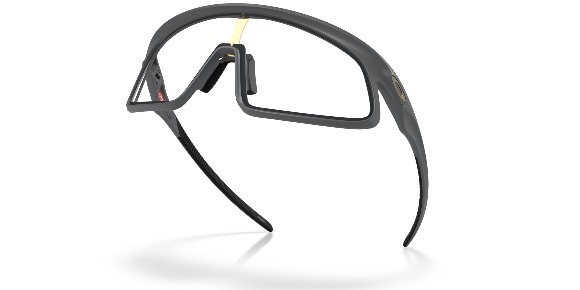 Oakley Okulary przeciwsłoneczne RSLV Matte Carbon / Clear To Black Iridium Photochromic OO9484D-06