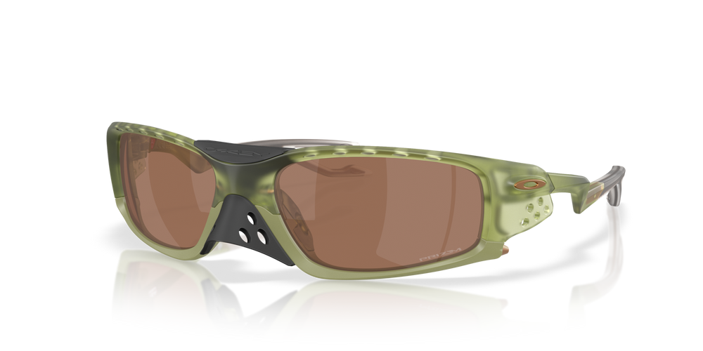 Oakley Okulary przeciwsłoneczne PLANTARIS SQ Transparent Fern / Prizm Tungsten OO9529-04