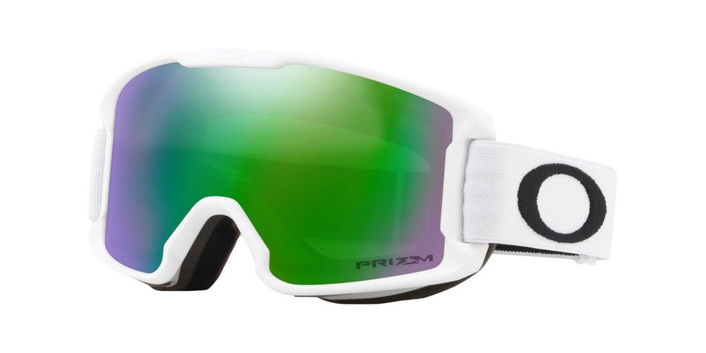 Oakley Gogle Line Miner Youth MATTE WHITE / Prizm Snow Jade Iridium OO7095-07