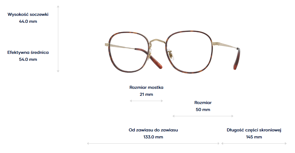 Oliver Peoples Okulary korekcyjne MEHR OV1375T-5035
